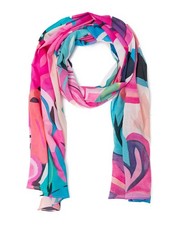 Sciarpa donna cotone rosa