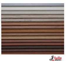 Battiscopa in MDF Liscio 80X14MM Lunghezza 240cm Colore assortiti vari metraggi