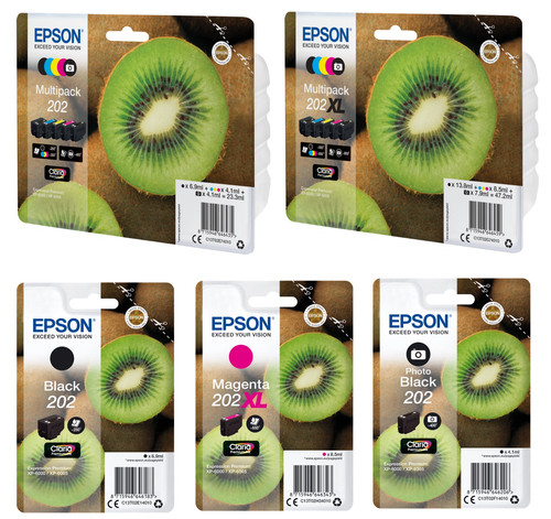 Cartucce inchiostro kiwi