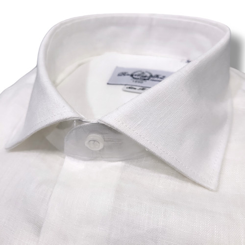 Camicia uomo 100 lino slim - 100%,