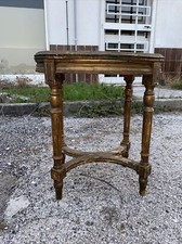 Puff Tavolino Neoclassico Paglia Di Vienna