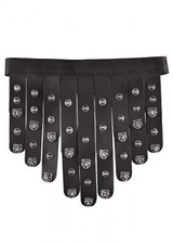 Grembiule In Pelle Greca