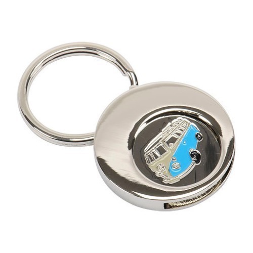 Portachiavi con logo split - con,