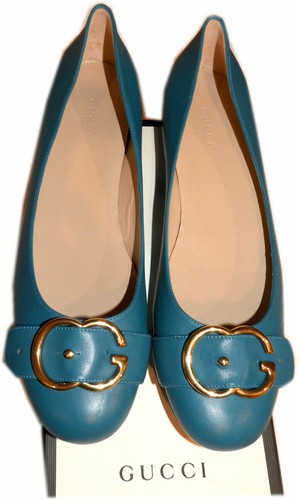 Ballerine gucci logo fibbia - gg,