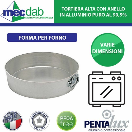 Tortiera alta con anelli - con, in
