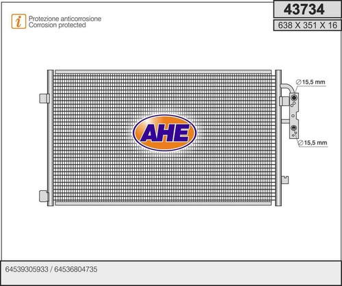 Condensatore bmw i01 range - i3,