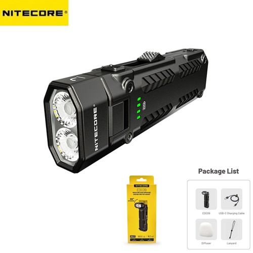 Nitecore edc09 torcia testa - nitecore,