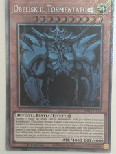 Yu-gi-oh! Obelisk Il Tormentatore QUARTER CENTURY Rara Segreta - Italiano
