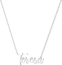 Collana Con Nome in Acciaio