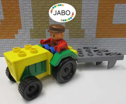 Lego duplo trattore con - (r6/9),