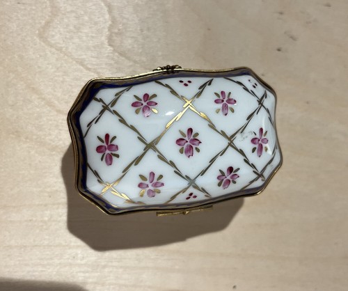 Scatola porcellana limoges - scatola,