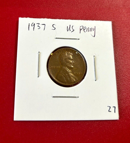 Moneta penny del 1937 - del,