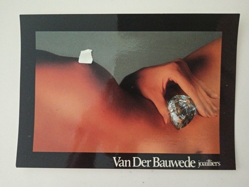 Carte postale publicitaire pub - postale,