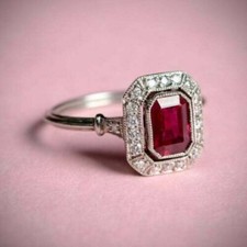 Anello Vintage Art Deco Taglio