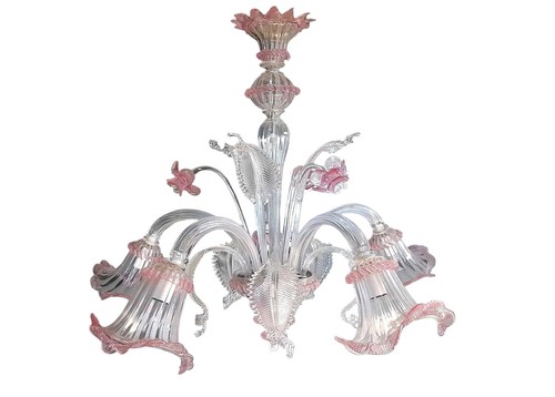 Lampadario vetro murano - in,
