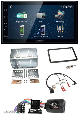 Kenwood 2din bluetooth volante - kenwood,