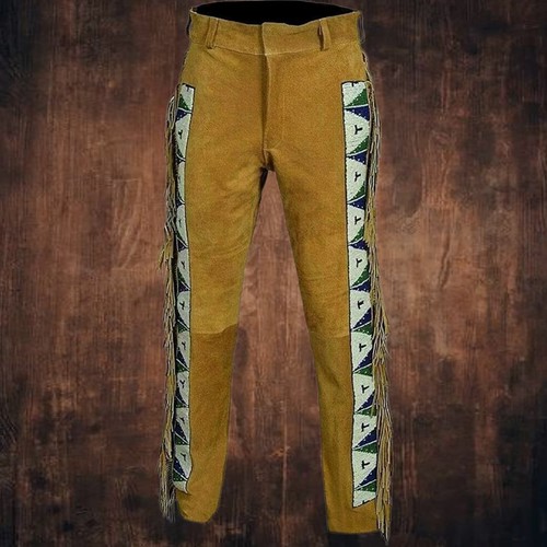 Pantaloni pelle scamosciata - in,
