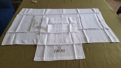 Set asciugamani lino punto - set,