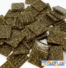 MOSAICO -Tessere mosaico in pasta vetro 2x2 cm - 1 kg/320 pezzi - Bruno marrone