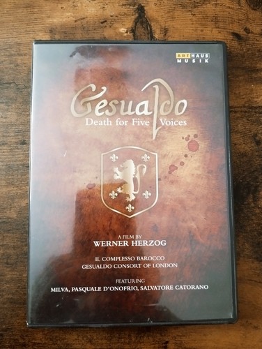 Gesualdo death for voices - death,