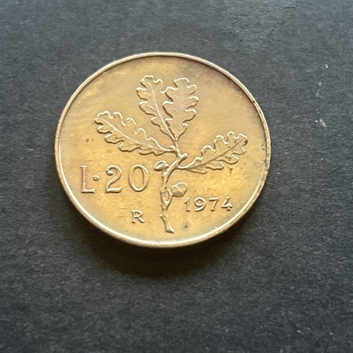 Moneta originale lire - 20,