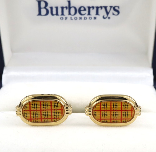 Gemelli burberry smalto tono - burberry,