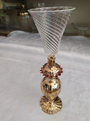 Vaso vetro soffiato bottiglia - vaso,
