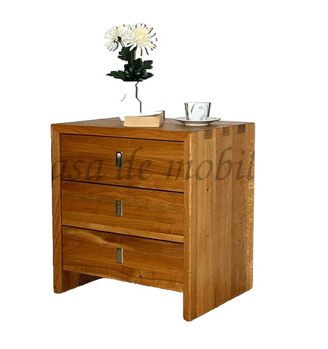 Comò legno massello con - in,