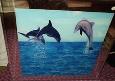 Vintage Large Motion Mirror