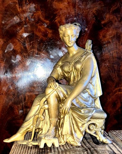 Statuette régule pendule - statuette, de