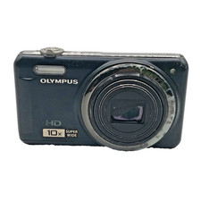 Olympus VR-310 14MP Digital Camera – Black – For Parts or Repair Only