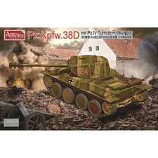 Modello Carro Pz.Kpfw.38D Con Pz.IV Tum 8Cm Paw 600 Amusing Hobby 35A019 1/35