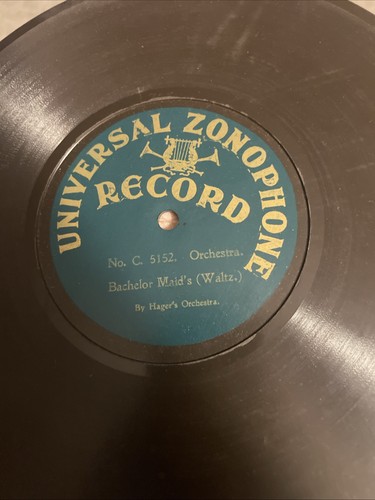 Record sided zonophone - record, 1