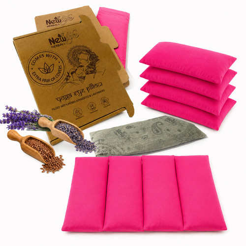 Cuscino yoga occhi lino - cuscino,