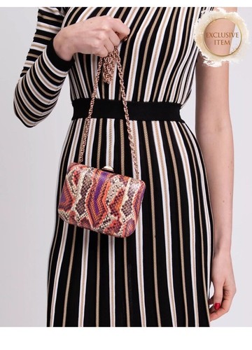 Borsa pochette rodo pelle - borsa, in