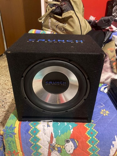 Subwoofer crunch 1000 watt - watt, 4