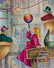 FRANCESCO NESI 40x50cm Olio su tavola