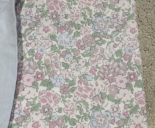Federa letto lettino floreale