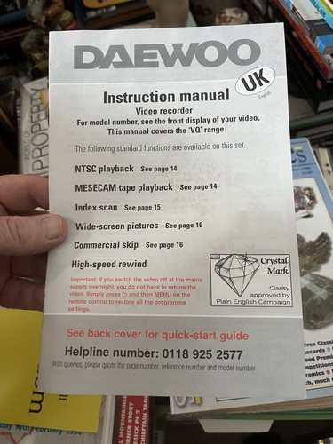 Daewoo manuale istruzioni per - daewoo,