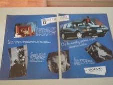 advertising Pubblicità 1988 VOLVO 480 TURBO