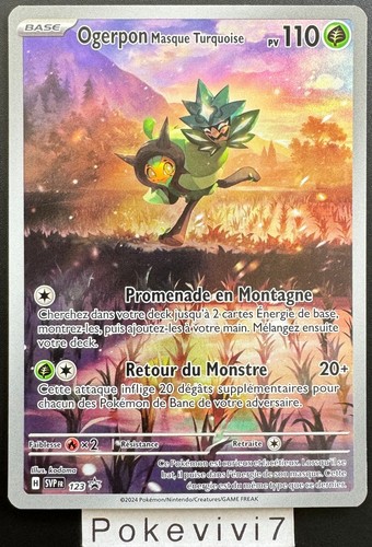 Carte pokemon ogerpon - pokemon, 123