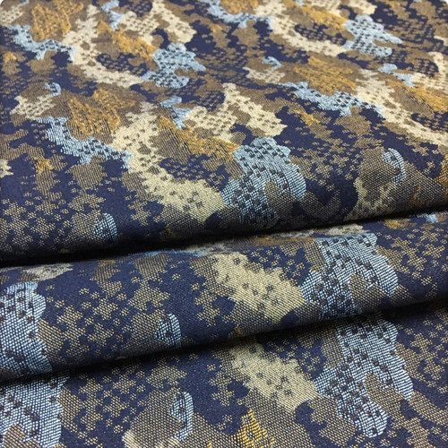 Tessuto denim jacquard