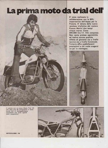 Advertising test moto aspes - advertising,