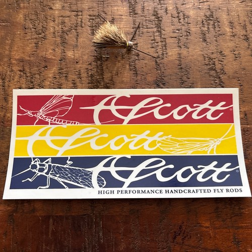 Adesivo scott fly rod bugs - scott,