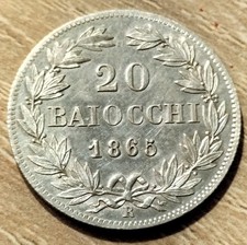 20 Baiocchi 1865