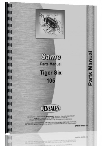 Same tiger six tractor parts - tractor,