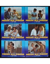 fotobuste PAULINE ALLA SPIAGGIA eric rohmer amanda langlet F418