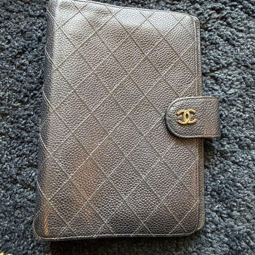 Chanel matelasse agenda cover - chanel,