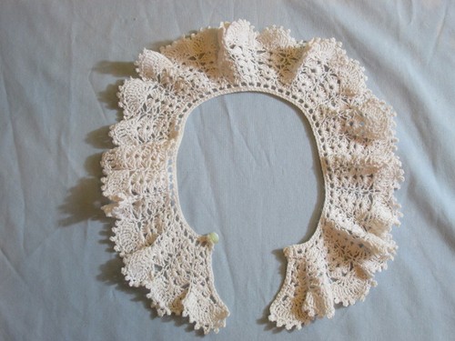 Collare pizzo fatto mano - pizzo,