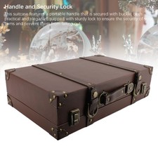Valigia vintage in pelle stile